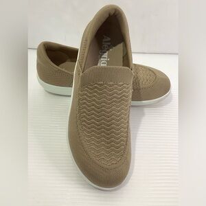 Alegria by PG Lite Shoes Slip on Textile Upper Size 36(6-6.5) Color Beige
